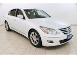 2011 White Satin Pearl Hyundai Genesis 4.6 Sedan #94998235