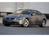 Stratus Grey Metallic BMW 6 Series in 2007