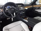 2014 Mercedes-Benz E 350 4Matic Sedan designo Mystic Platinum White Interior