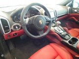 2014 Porsche Cayenne GTS Black/Carrera Red Interior