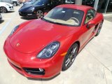 Amaranth Red Metallic Porsche Cayman in 2014