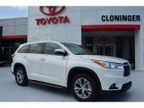 2014 Blizzard White Pearl Toyota Highlander XLE #95042811