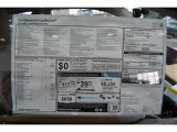 2014 BMW i3 with Range Extender Window Sticker