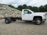 2015 GMC Sierra 3500HD Work Truck Regular Cab 4x4 Dual Rear Wheel Chassis Exterior