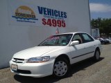 1998 Taffeta White Honda Accord LX Sedan #95116862