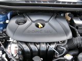 2015 Hyundai Elantra SE Sedan 1.8 Liter DOHC 16-Valve 4 Cylinder Engine