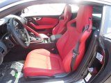2015 Jaguar F-TYPE S Coupe Red Interior