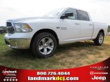 2014 Bright White Ram 1500 Big Horn Crew Cab #95116269