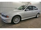 2002 BMW 5 Series 540i Sedan Front 3/4 View