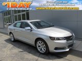 2015 Silver Ice Metallic Chevrolet Impala LTZ #95116239