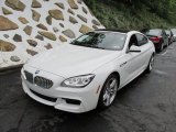 Alpine White BMW 6 Series in 2013