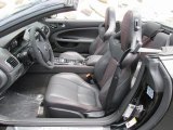 2015 Jaguar XK XKR Convertible Warm Charcoal/Red Contrast Interior