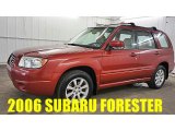 2006 Garnet Red Pearl Subaru Forester 2.5 X Premium #95116187