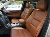 2012 Jeep Grand Cherokee Overland 4x4 Front Seat