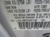 2007 Liberty Color Code for Bright Silver Metallic - Color Code: PS2