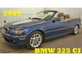 2004 Mystic Blue Metallic BMW 3 Series 325i Convertible #95116172