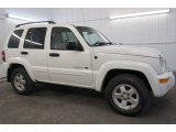 Stone White Jeep Liberty in 2002