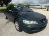 2002 Honda Accord EX V6 Coupe Front 3/4 View