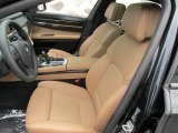 2014 BMW 7 Series 750Li xDrive Sedan Light Saddle Interior