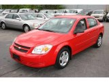 2005 Victory Red Chevrolet Cobalt Sedan #9516948
