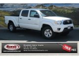 2014 Super White Toyota Tacoma V6 SR5 Double Cab 4x4 #95171844