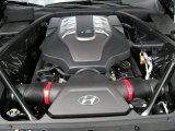 2015 Hyundai Genesis 5.0 Sedan 5.0 Liter GDI DOHC 32-Valve DCVVT V8 Engine