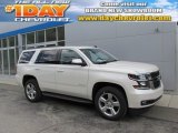 2015 White Diamond Tricoat Chevrolet Tahoe LT 4WD #95208233