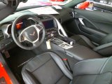 2014 Chevrolet Corvette Stingray Convertible Jet Black Interior
