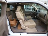 2014 Nissan Frontier SV King Cab 4x4 Beige Interior