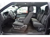 2014 Ford F150 STX SuperCab Black Interior