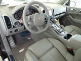 2014 Porsche Cayenne S Platinum Grey Interior