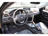 2014 BMW 3 Series 328d xDrive Sedan Black Interior