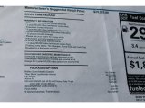 2014 Volkswagen Jetta SEL Sedan Window Sticker