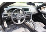 2014 BMW 6 Series 650i xDrive Convertible Black Interior