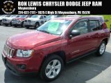 2012 Deep Cherry Red Crystal Pearl Jeep Compass Sport 4x4 #95245051