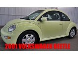 2001 Yellow Volkswagen New Beetle GLS Coupe #95244706