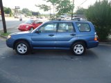 Newport Blue Pearl Subaru Forester in 2007