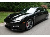 2011 Black Porsche Panamera Turbo #95291756