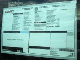 2015 GMC Sierra 3500HD Work Truck Regular Cab Chassis Window Sticker