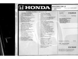 2014 Honda Civic LX Coupe Window Sticker