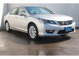 2014 Alabaster Silver Metallic Honda Accord EX-L Sedan #95331097