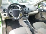 2014 Ford Fiesta SE Hatchback Medium Light Stone Interior