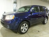 2013 Obsidian Blue Pearl Honda Pilot EX-L 4WD #95331242