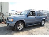 Bayshore Blue Metallic Nissan Pathfinder in 2002