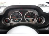 2009 Jeep Wrangler Sahara 4x4 Gauges