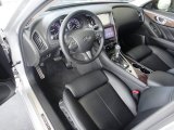 2014 Infiniti Q 50S Hybrid Graphite Interior