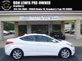 2012 Shimmering White Hyundai Elantra Limited #95390974