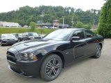 2014 Pitch Black Dodge Charger R/T Plus AWD #95391126