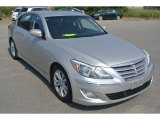 2012 Platinum Silver Metallic Hyundai Genesis 3.8 Sedan #95391286