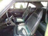 1970 Plymouth Road Runner Coupe Black Interior